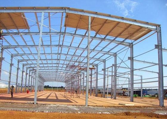 Q235 / Q355 Çelik Yapı Depo Prefabrik Çelik Çerçeve Binaları