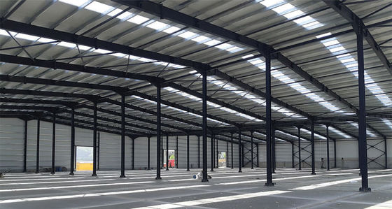 Ofis için Q355 Kaynaklı H Bölüm Çelik Metal Yapı Atölyesi