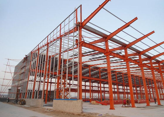 Prefabrik Çelik Yapı Atölyesi Fabrika Binası Metal Konstrüksiyon