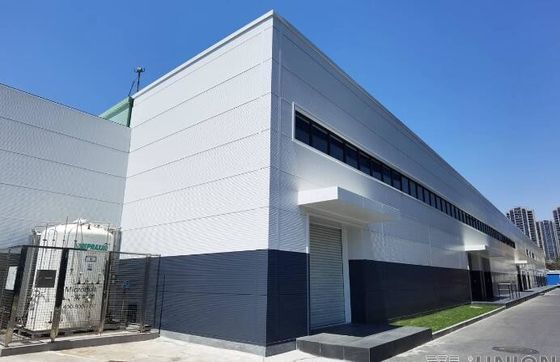 Özelleştirilmiş Q355B / Q235B Çelik Portal Çerçeve Prefabrik Çelik Konstrüksiyon