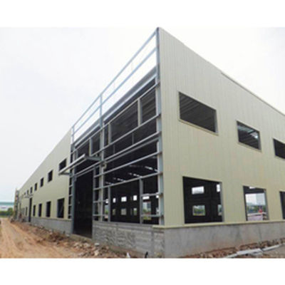 Endüstriyel Bina Prefabrik Çelik Yapı Atölyesi Metal Konstrüksiyon