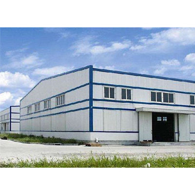 Endüstriyel Bina Prefabrik Çelik Yapı Atölyesi Metal Konstrüksiyon
