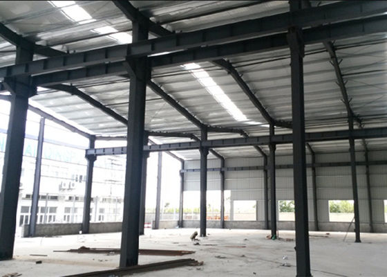 Prefabrik Yapı Yapısı Depo Endüstriyel Çelik Çerçeve Binası