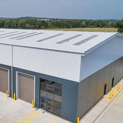 Ekonomik Prefabrik Çelik Yapı Depo Endüstriyel Bina