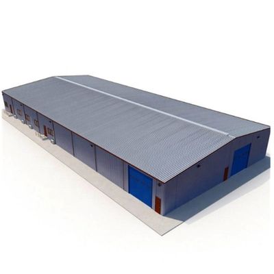 Portal Çelik Yapı Depo Bina Sistemi Çelik Çerçeve Konstrüksiyonu