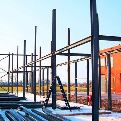 Portal Çelik Yapı Depo Bina Sistemi Çelik Çerçeve Konstrüksiyonu