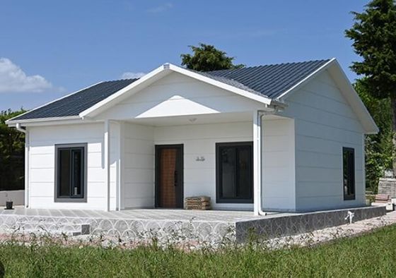 Dayanıklı Hafif Çelik Çerçeve İnşaat Çelik Prefabrik Ev Prefabrik Villa