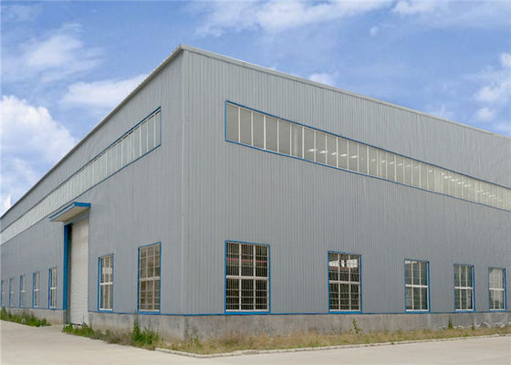 Prefabrik Çelik Yapı Bina Atölyesi Depo Rüzgar geçirmez