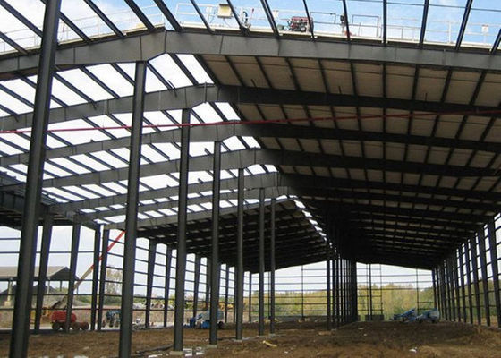 Endüstriyel Prefabrik Çelik Yapı Depo Çerçeve İnşaat Bina