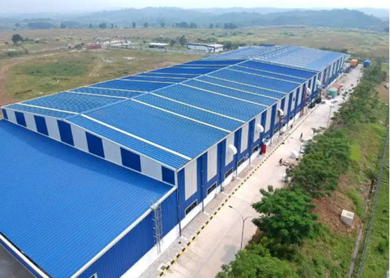 Q235 / Q355 Çelik Yapı Depo Prefabrik Çelik Çerçeve Binaları