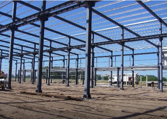 Q235 / Q355 Çelik Yapı Depo Prefabrik Çelik Çerçeve Binaları