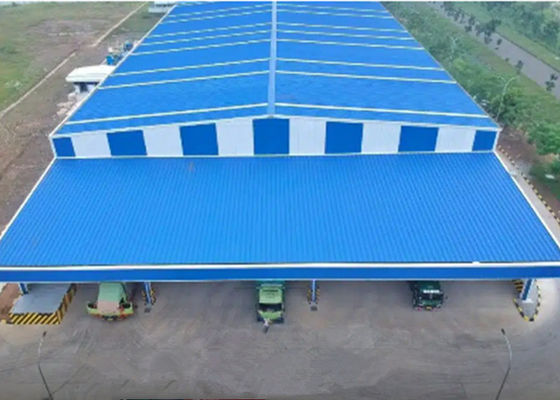 Q235 / Q355 Çelik Yapı Depo Prefabrik Çelik Çerçeve Binaları