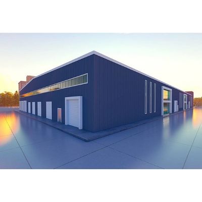 Yüksek Standartlı Çelik Yapı Bina Metal Yapı Atölyesi İnşaat