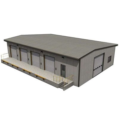 Endüstriyel kullanım için verimli ve dayanıklı prefab çelik yapı atölyesi tasarımı