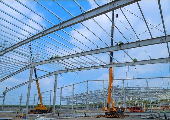 Prefab çelik yapı işlemi Fabrika Portalı Çelik yapı atölyesi