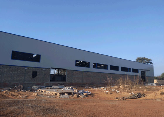 Sanayi Çelik Yapı Hangar Çerçevesi Prefabrik Çelik İmalat Atölyesi