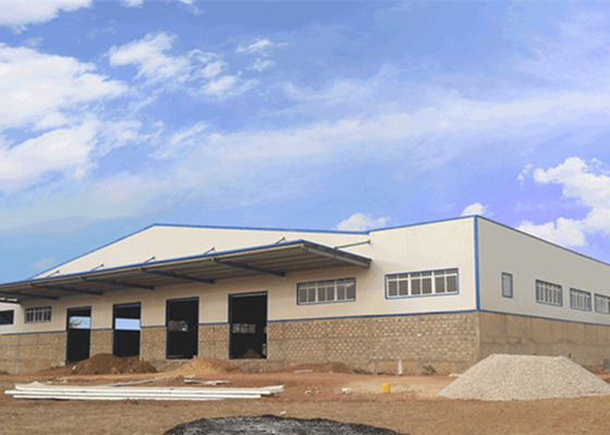 Sanayi Çelik Yapı Hangar Çerçevesi Prefabrik Çelik İmalat Atölyesi