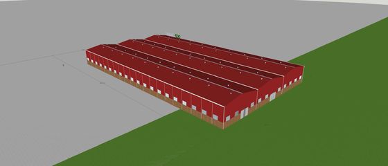Kısa inşaat süresi ile yüksek hassasiyetli çelik yapı fabrikası