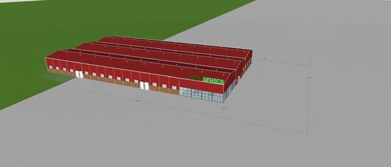 Kısa inşaat süresi ile yüksek hassasiyetli çelik yapı fabrikası