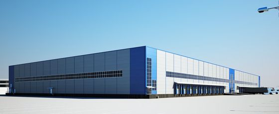 Modern Prefab Ticari Prefabrik Endüstriyel Depo Binası