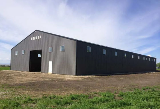 Prefabrik Çelik Yapı Ticari Depo Binası
