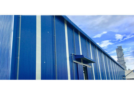 Endüstri Prefabrik Çelik Yapı Çerçeve Çelik Yapı Atölyesi Fabrika