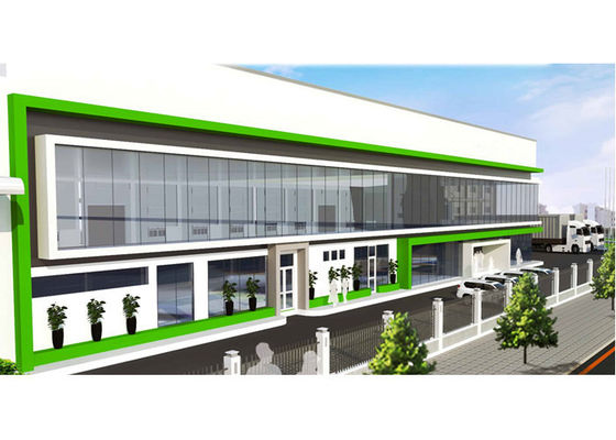 Endüstri Prefabrik Çelik Yapı Fabrikası Çelik Yapı Atölyesi