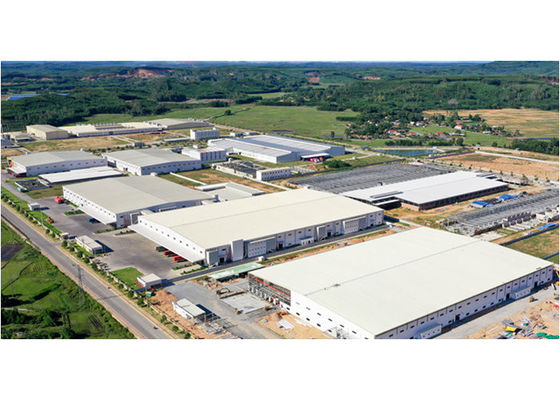 Q355 / Q235 Çelik Yapı Fabrika Garaj Çerçeve Hazır bina İnşaatı