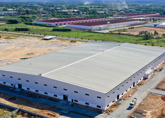 Q355 / Q235 Çelik Yapı Fabrika Garaj Çerçeve Hazır bina İnşaatı