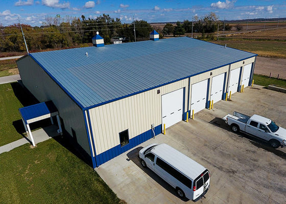 Prefabrik Metal İnşaat Çelik Yapı Çerçeve Depo Garaj Fabrikası