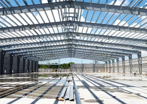 Prefabrik Metal İnşaat Çelik Yapı Çerçeve Depo Garaj Fabrikası