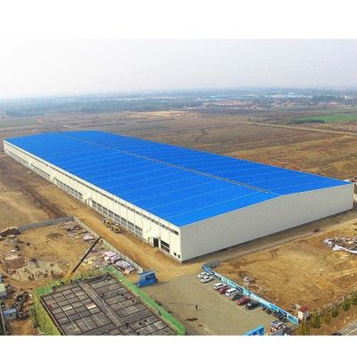 Prefabrik Endüstriyel H Bölümü Çelik Yapı Çerçeve Bina Depo