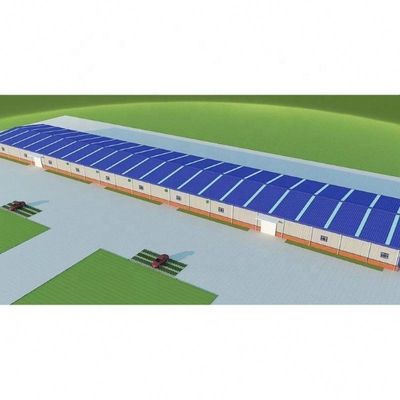 Prefabrik Çelik İnşaat Depo Çelik Çadırlar Ticari Metal Binalar