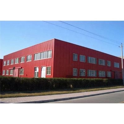 Büyük Açıklıklı Kaynaklı H Kirişli Prefabrik Çelik Yapı Atölye İnşaatı