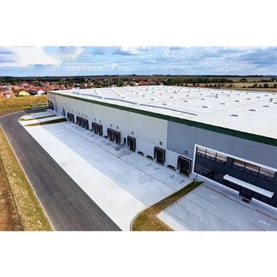 Prefab çelik çerçeve inşaat endüstriyel dayanıklı çelik yapı atölyesi