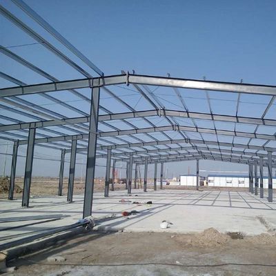 Prefab Metal Bina Çelik Yapı Atölye Portal Çerçeve Yapısı