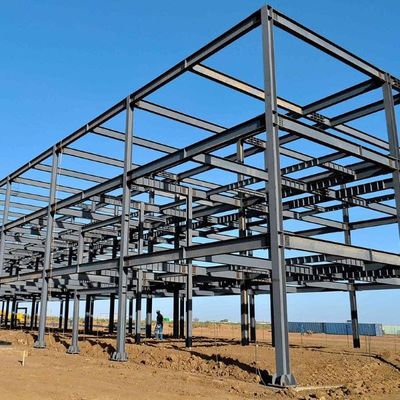 Prefab Metal Bina Çelik Yapı Atölye Portal Çerçeve Yapısı