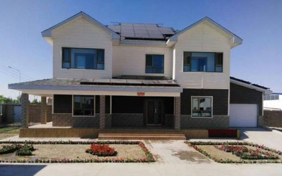 Çelik yapısı Konut binası prefabrik ev özel tasarım