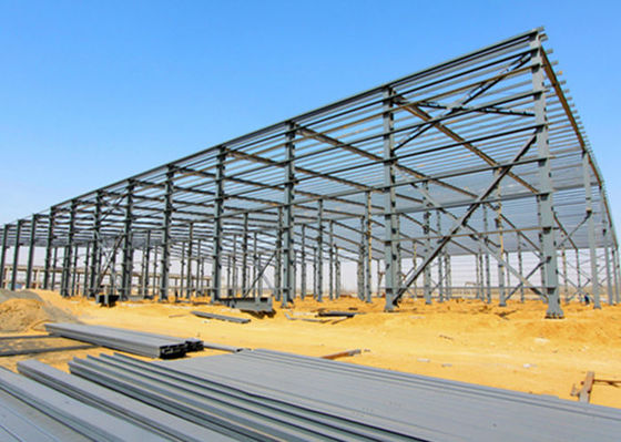 Endüstriyel Prefab Çelik Yapı Depo Çerçeve İnşaat Bina Garaj