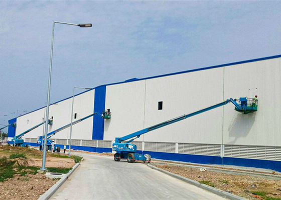 Fabrikasyon Çelik Yapı Endüstriyel Atölye Fabrika Binası İnşaatı