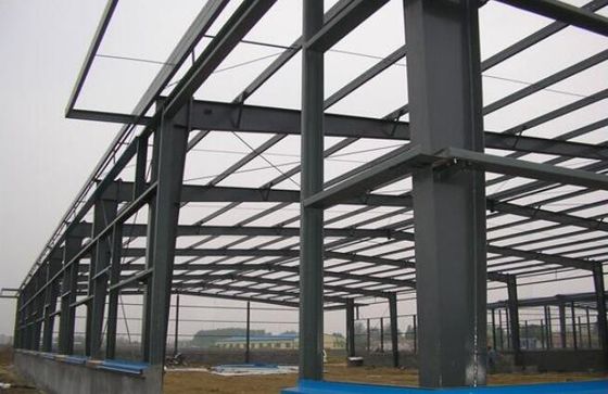 Metal Bina Çelik Çerçeve Depo Yüksek Performanslı Çelik Yapı Bina