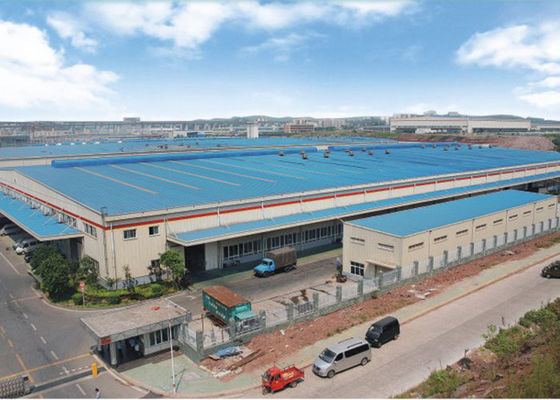 Kalıcı Endüstriyel Çelik Yapısı Atölyesi Fabrika Binanı Eğme