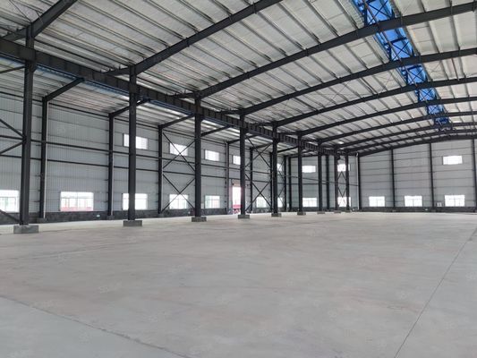 Kapı Yapısı ve Izolasyonlu Prefabrik Metal Bina Çelik Yapı Atölyesi