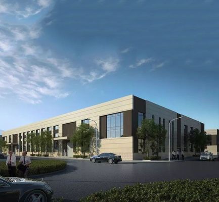 Özel Tasarım Prefab Çelik Metal Çerçeve Hafif Depo