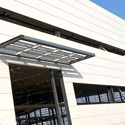Alüminyum / PVC Pencereli Metal İnşaat Çelik Yapı Depo