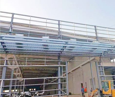 Alüminyum / PVC Pencereli Metal İnşaat Çelik Yapı Depo