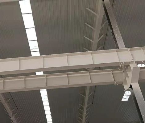 Alüminyum / PVC Pencereli Metal İnşaat Çelik Yapı Depo