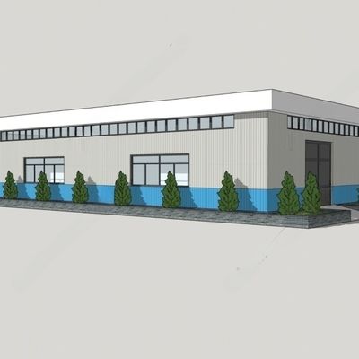 İsteğe bağlı yalıtım ile portal çelik yapısı atölyesi inşaatı