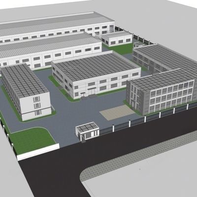 Hangar uygulaması için isteğe bağlı yalıtımlı galvanizli çelik yapı atölyesi