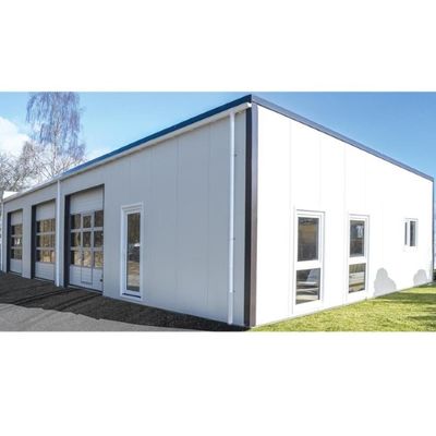 PVC Downpipe ile Çelik Yapı Atölyesi için Çizim Tasarımı